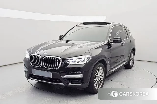 BMW X3 (G01) 2021 Черный из Кореи