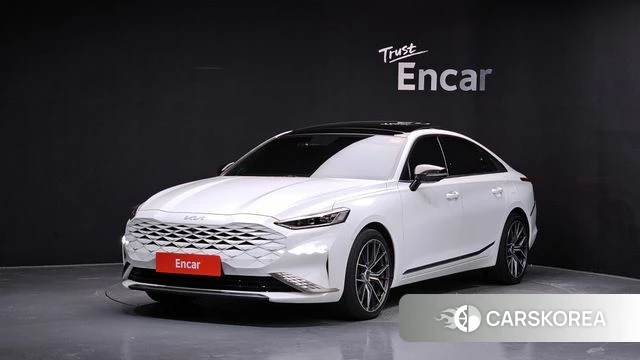 Kia K8 Hybrid 2022 Белый из Кореи