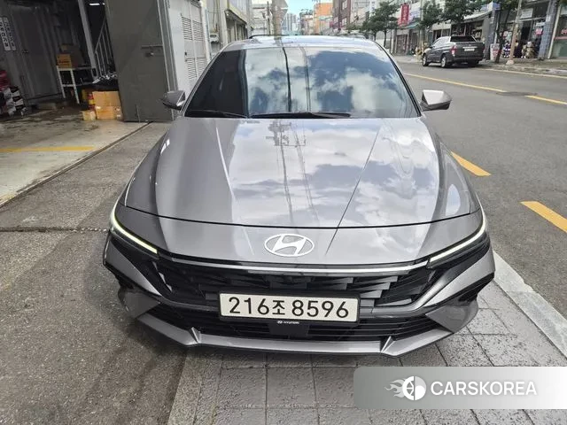 Hyundai The New Avante (CN7) 2023 Цвет галактики из Кореи