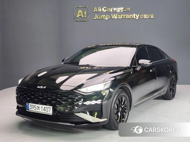 Kia K8 2021 Черный из Кореи