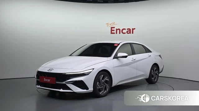Hyundai The New Avante (CN7) 2023 Белый из Кореи