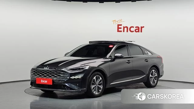 Kia K8 Hybrid 2022 Серый из Кореи