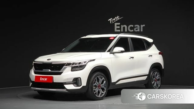 Kia Seltos 2021 Белый из Кореи