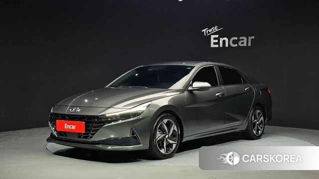 Hyundai Avante Hybrid (CN7) 2022 Серый из Кореи