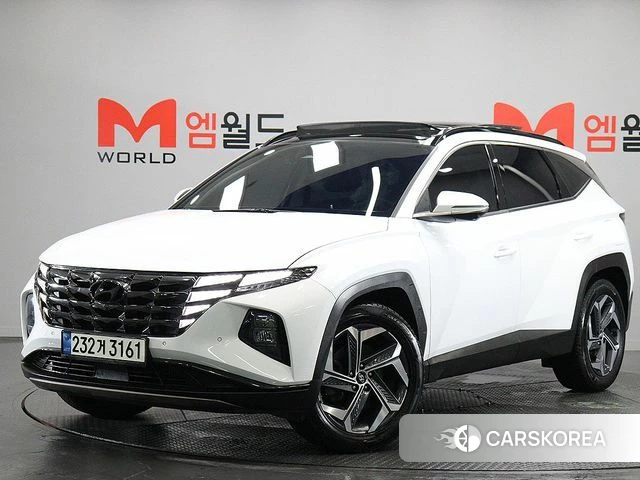 Hyundai Tucson (NX4) 2020 Белый из Кореи