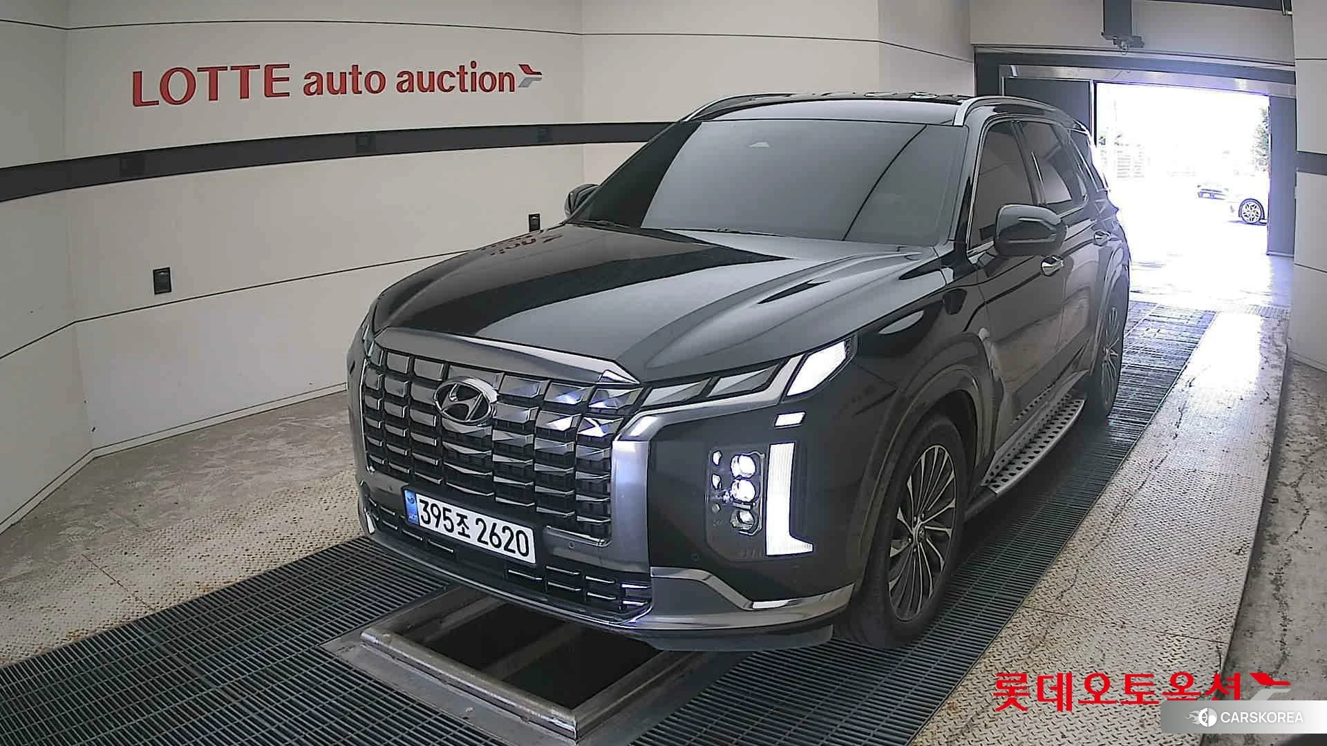 Hyundai Palisade 2023 Черный из Кореи