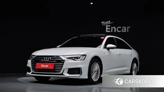 Audi A6 (C8) 2020 Белый из Кореи
