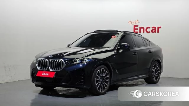 BMW X6 (G06) 2024 Синий из Кореи