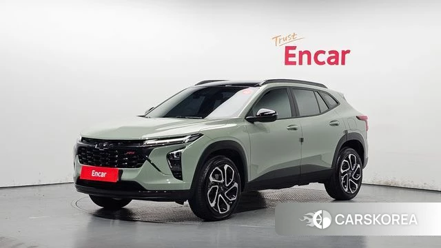 Chevrolet (GM Daewoo) Trax Crossover 2024 Зеленый из Кореи