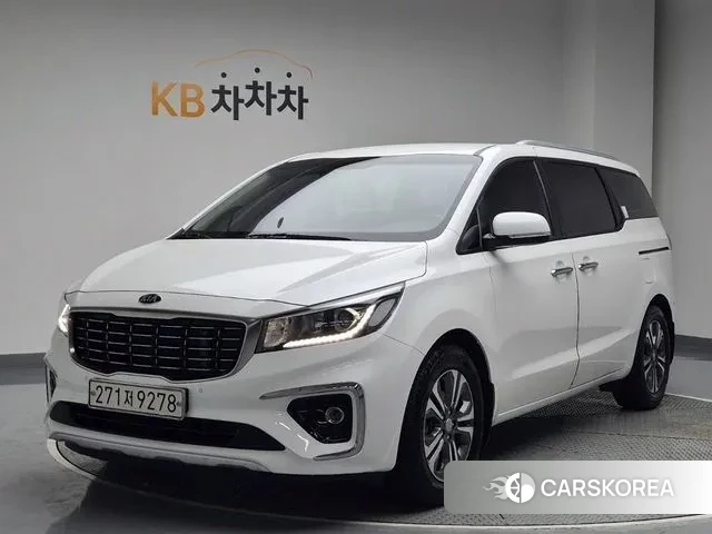 Kia The New Carnival 2019 Белый из Кореи
