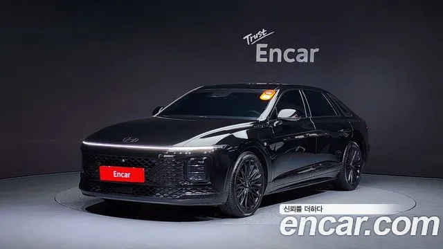 Hyundai Grandeur (GN7) 2023 Черный из Кореи