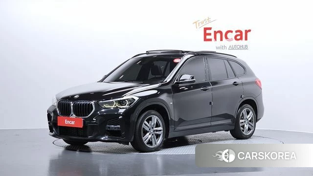 BMW X1 (F48) 2022 Черный из Кореи