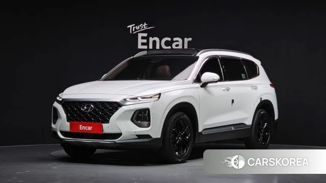 Hyundai Santa Fe TM 2019 Белый из Кореи