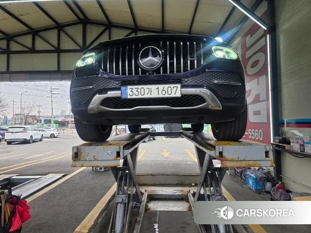 Mercedes-Benz GLE-Class W167 2021 Синий из Кореи