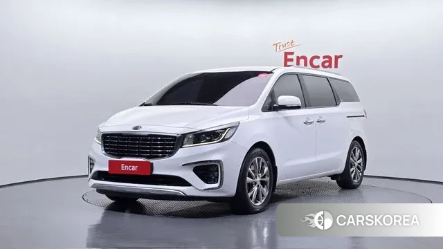 Kia The New Carnival 2018 Белый из Кореи