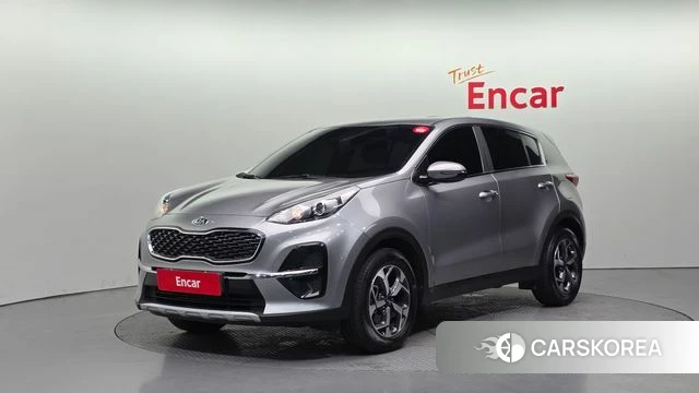 Kia Sportage The Bold 2021 Серебристо-серый из Кореи