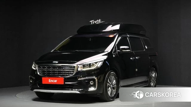 Kia The New Carnival 2018 Черный из Кореи
