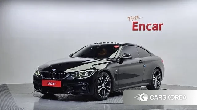 BMW 4 Series (F32) 2018 Черный из Кореи