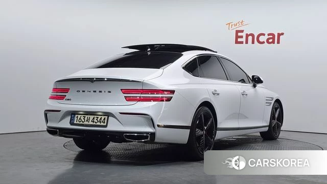 Genesis G80 (RG3) 2021 Белый из Кореи