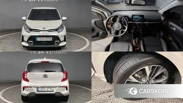 Kia Morning Urban (JA) 2021 Белый из Кореи