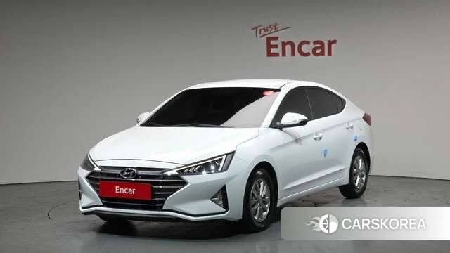 Hyundai The New Avante AD 2019 Белый из Кореи