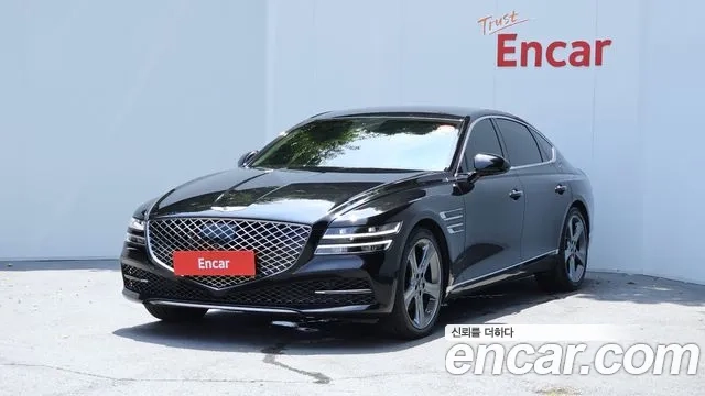 Genesis G80 (RG3) 2020 Черный из Кореи