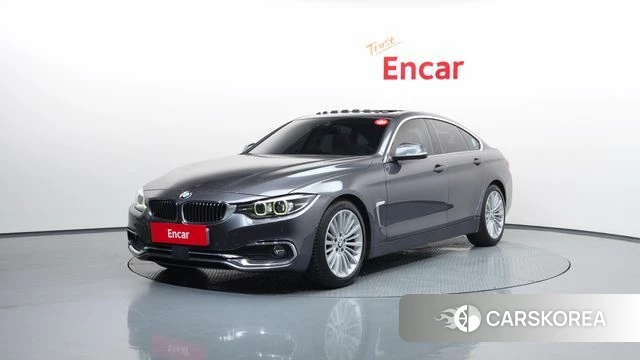 BMW 4 Series (F32) 2020 Серебристо-серый из Кореи
