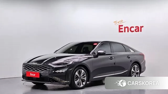Kia K8 Hybrid 2022 Серый из Кореи