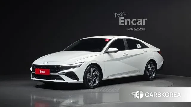 Hyundai The New Avante (CN7) 2023 Белый из Кореи