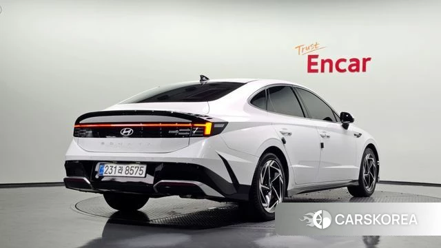 Hyundai Sonata D Edge Hybrid (DN8) 2023 Белый из Кореи