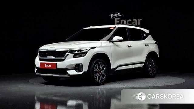 Kia Seltos 2022 Белый из Кореи