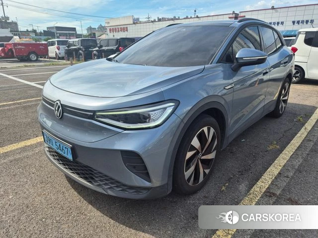 Volkswagen ID.4 2022 Синий из Кореи