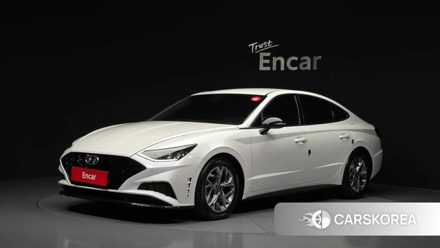 Hyundai Sonata (DN8) 2022 Белый из Кореи