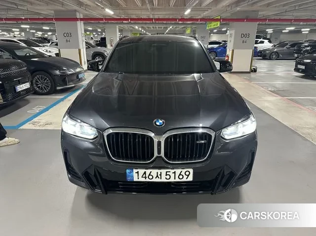 BMW X4 (G02) 2022 Серый из Кореи