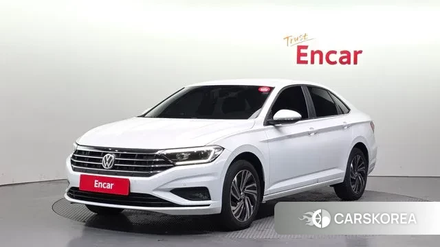 Volkswagen 7th Generation of Jetta 2021 Белый из Кореи
