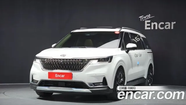 Kia Carnival 4th generation 2021 Белый из Кореи