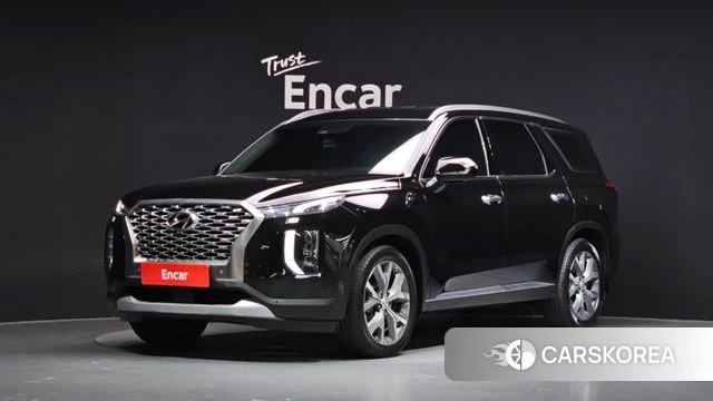 Hyundai Palisade 2022 Черный из Кореи