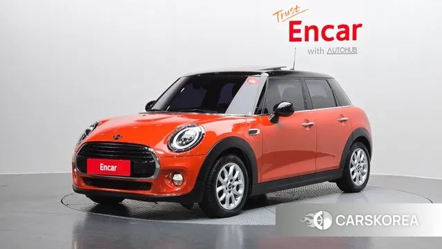 Mini Cooper 2019 Оранжевый из Кореи