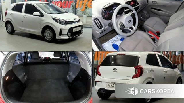 Kia Morning Urban (JA) 2021 Белый из Кореи