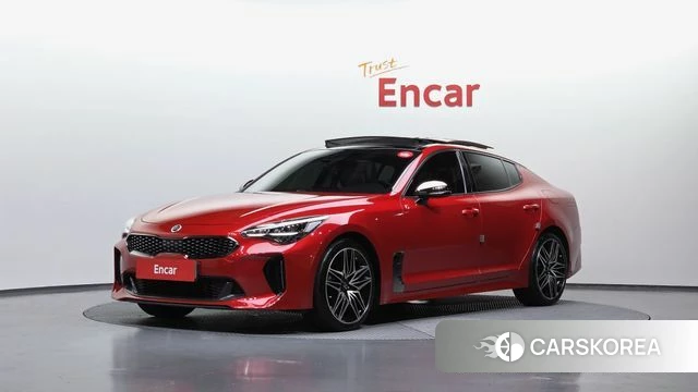 Kia Stinger Meister 2021 Красный из Кореи