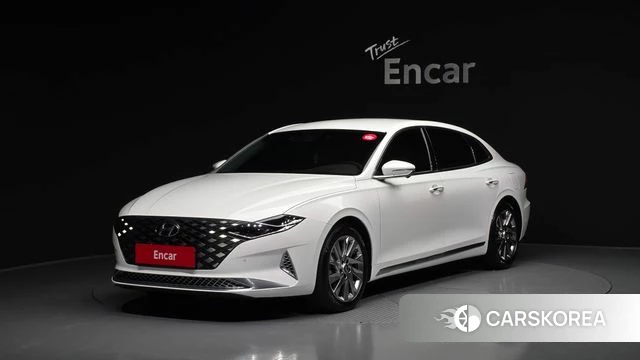 Hyundai The New Grandeur IG Hybrid 2022 Белый из Кореи