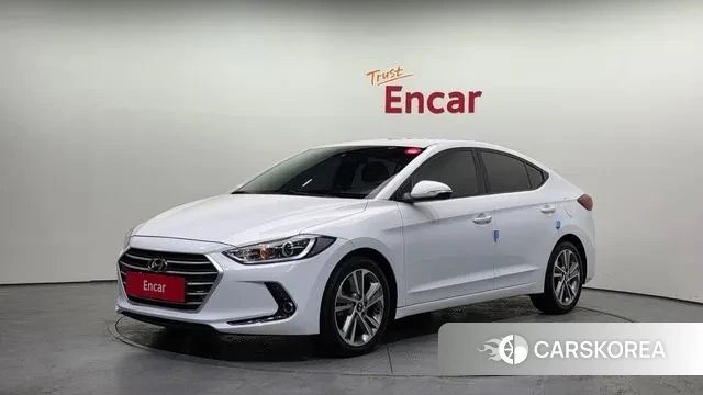 Hyundai Avante AD 2018 Белый из Кореи