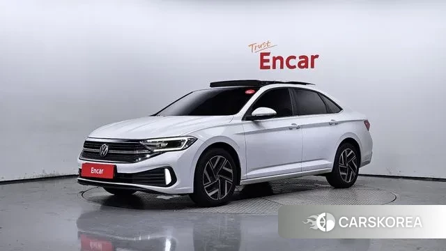 Volkswagen 7th Generation of Jetta 2022 Белый из Кореи