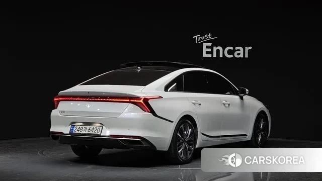 Kia K8 2021 Белый из Кореи