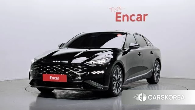 Kia K8 2021 Черный из Кореи