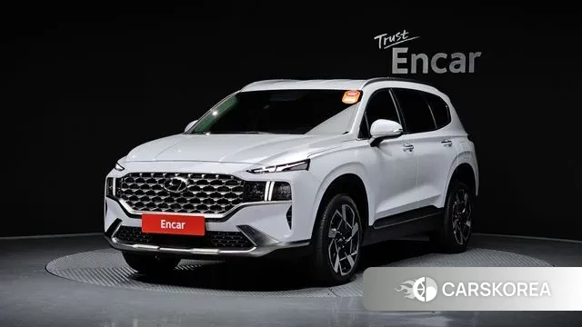 Hyundai The New Santa Fe 2022 Белый из Кореи
