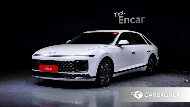 Hyundai Grandeur Hybrid (GN7) 2023 Белый из Кореи