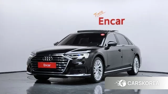 Audi A8 (D5) 2021 Черный из Кореи