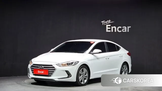 Hyundai Avante AD 2018 Белый из Кореи