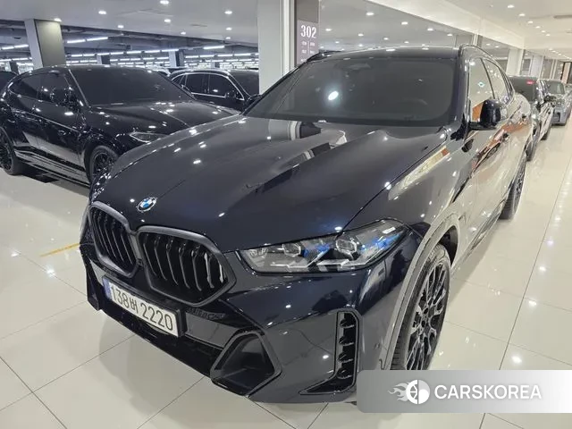 BMW X6 (G06) 2025 Синий из Кореи